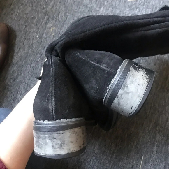 Aquatalia Spunky Black Riding Boots, size 8.5 - Picture 6 of 6